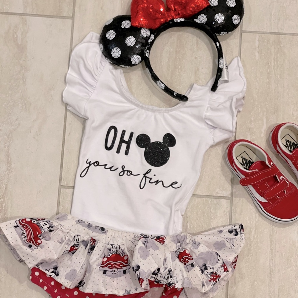 SOLD.  Disney inspired Leotard *oh Mickey your so fine*
